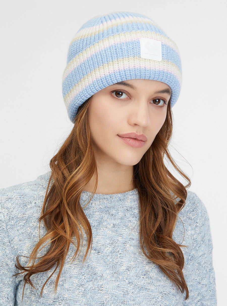 Gorro de mujer a rayas FREEKY STRIPES de Ragwear