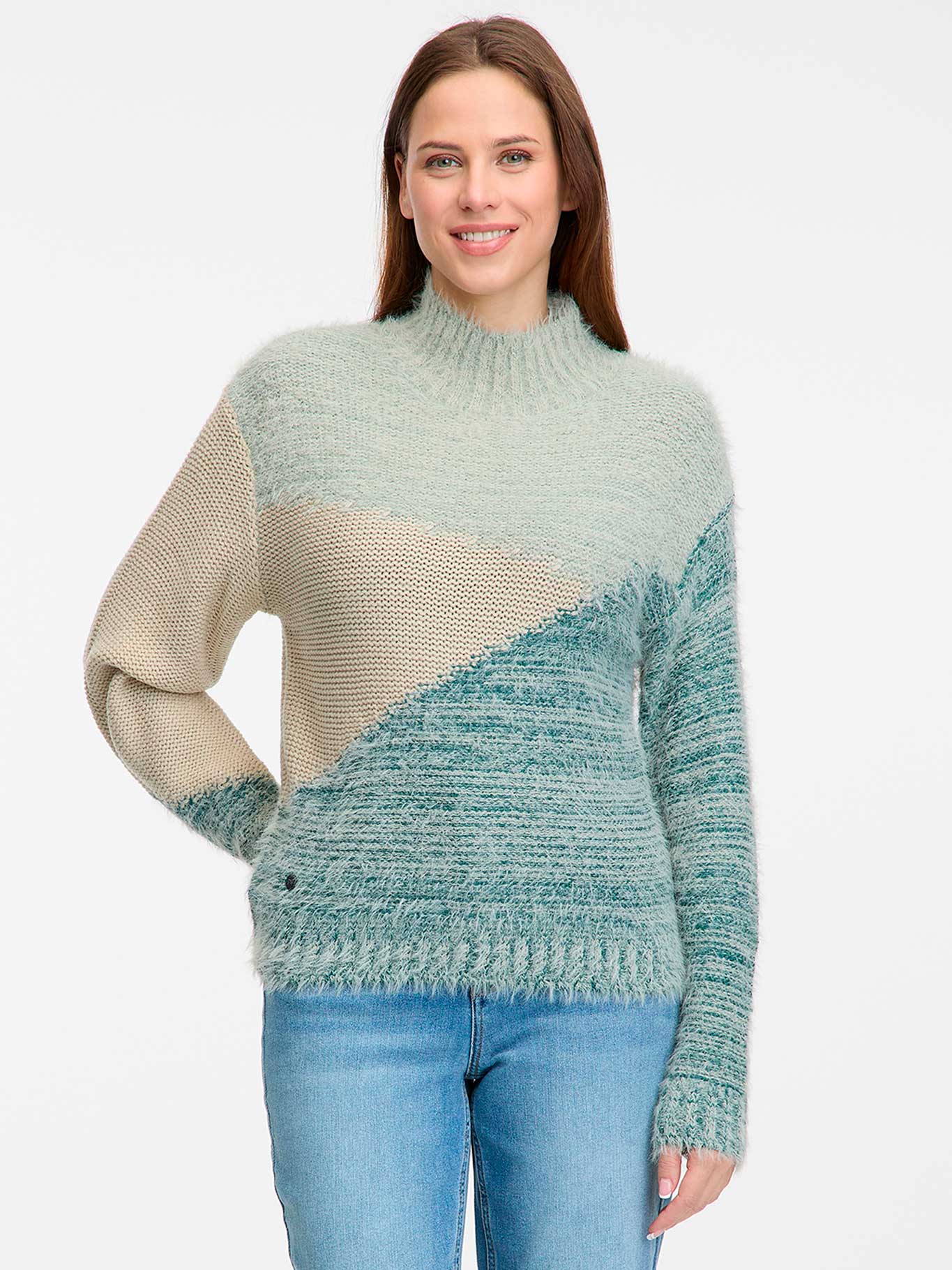 Jersey de mujer de cuello alto Yenovefa de Ragwear by ragwear