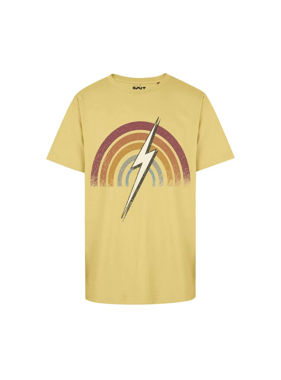 camiseta rainbow lightning bolt celeri