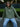 Sudadera boxy Unisex LOCO MONKY Trip B Olive by LOCO MONKY