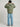 Sudadera boxy Unisex LOCO MONKY Trip B Olive by LOCO MONKY