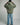Sudadera boxy Unisex LOCO MONKY Trip B Olive by LOCO MONKY
