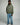 Sudadera boxy Unisex LOCO MONKY Trip B Olive by LOCO MONKY