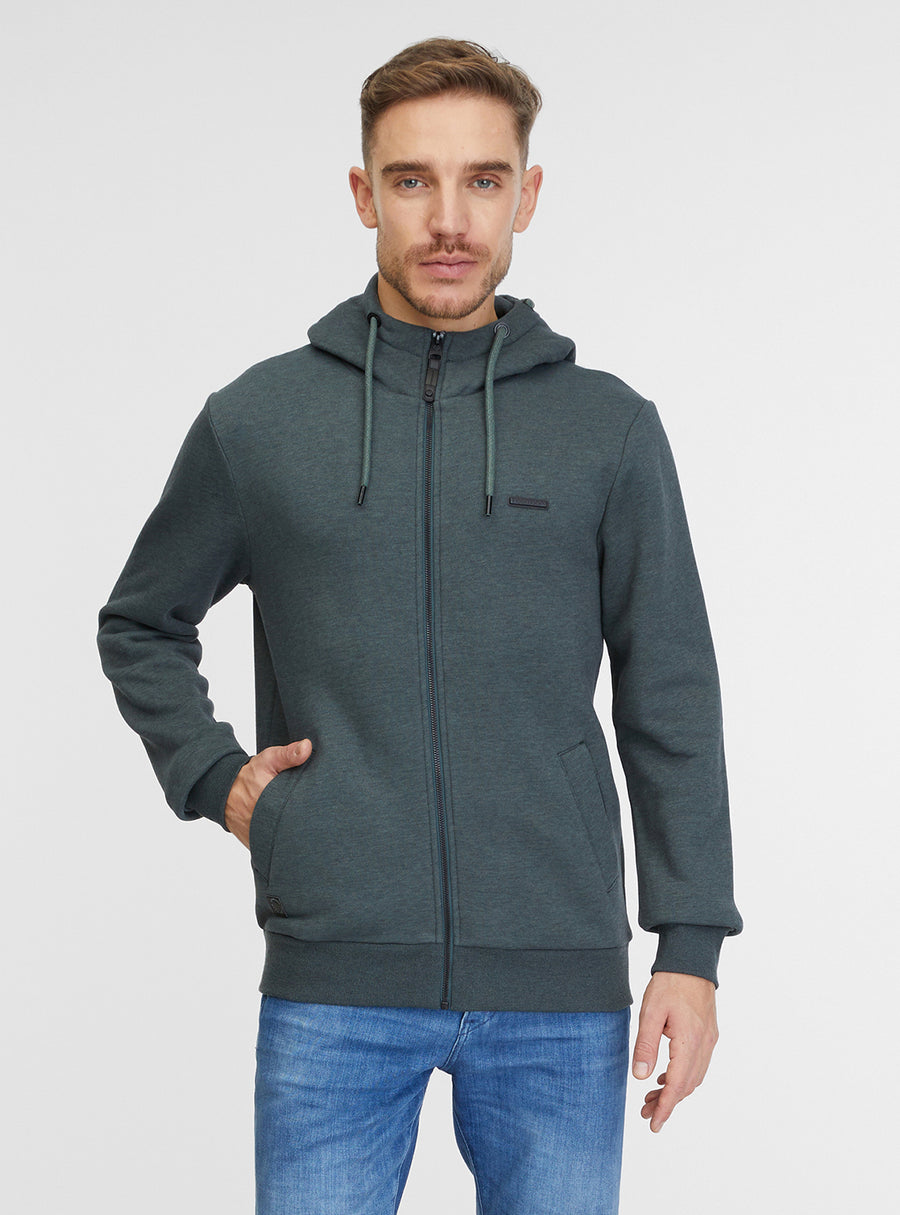 NATTE Herren-Sweatshirt mit Reißverschluss von Ragwear