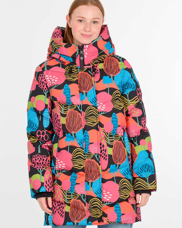 Abrigo largo de mujer Avelin Print de Ragwear by ragwear