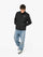 Abrigo Crow de Loco Monky Black by LOCO MONKY