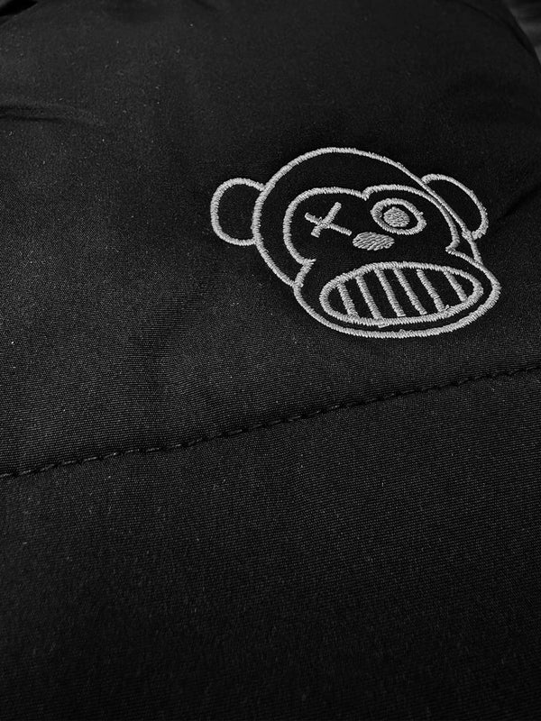 Abrigo Crow de Loco Monky Black by LOCO MONKY