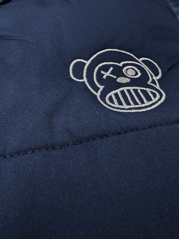 Abrigo Crow de Loco Monky Navy by LOCO MONKY