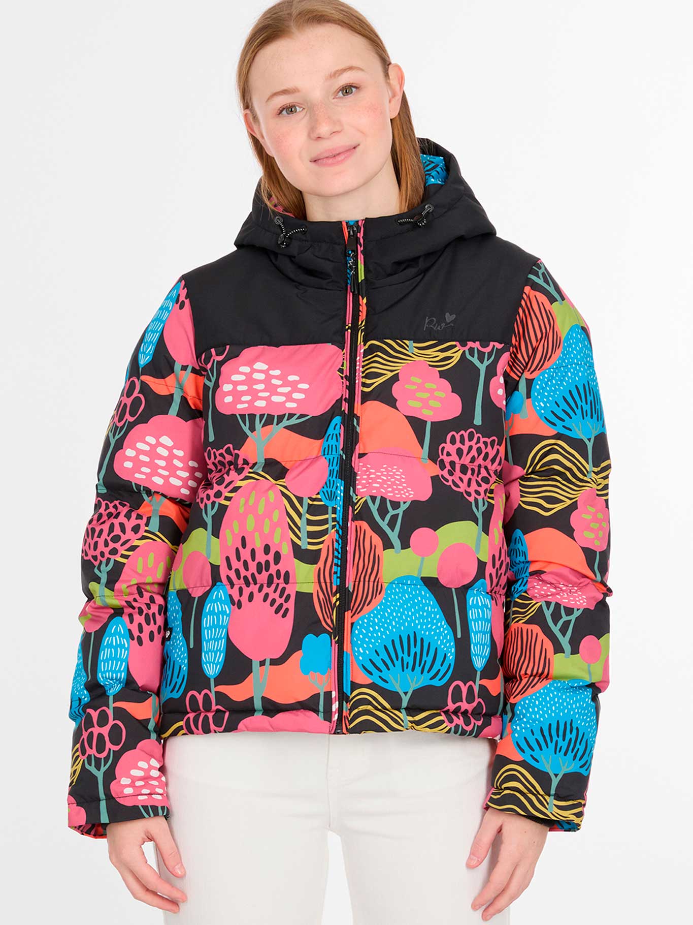 Abrigo corto de mujer Amazze Print de Ragwear by ragwear