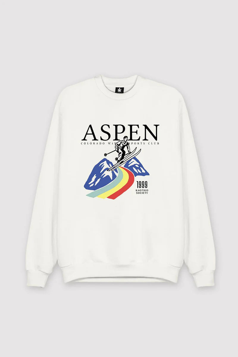 Sudadera Kaotiko Aspen Ivory