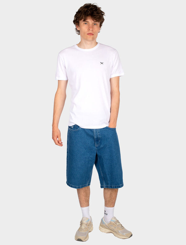 Bermuda vaquera ancha para hombre Nanolo de Iriedaily by iriedaily