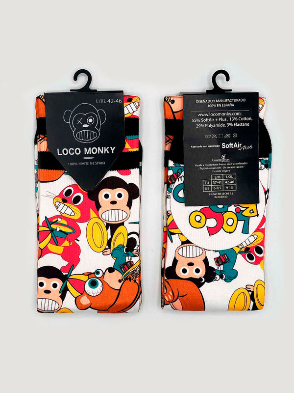 Calcetines Unisex LOCO MONKY LOCO BIG BAND by LOCO MONKY