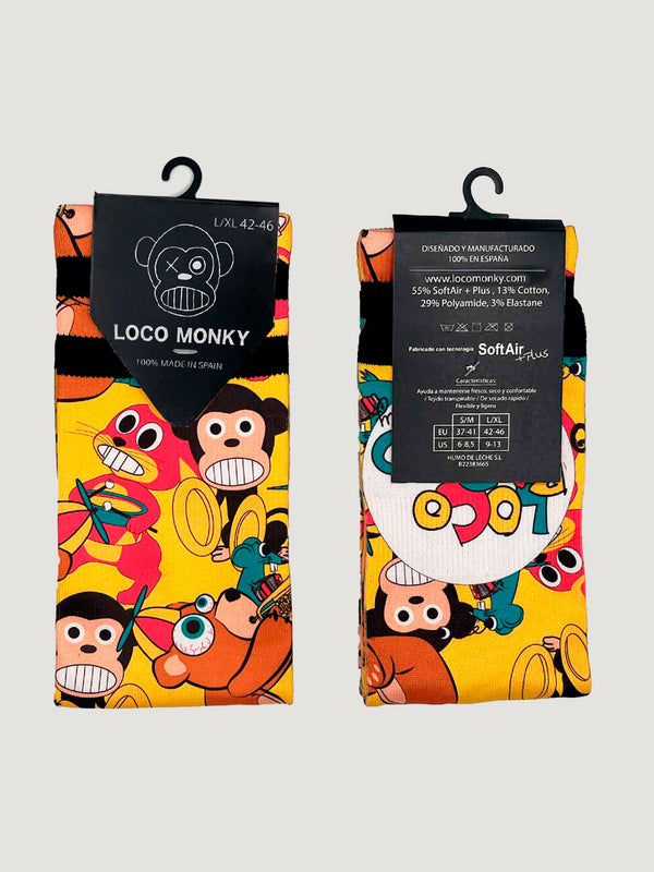 Calcetines Unisex LOCO MONKY LOCO BIG BAND by LOCO MONKY