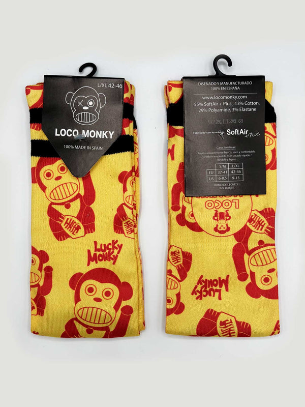 Calcetines unisex de Loco Monky Lucky Monky by LOCO MONKY