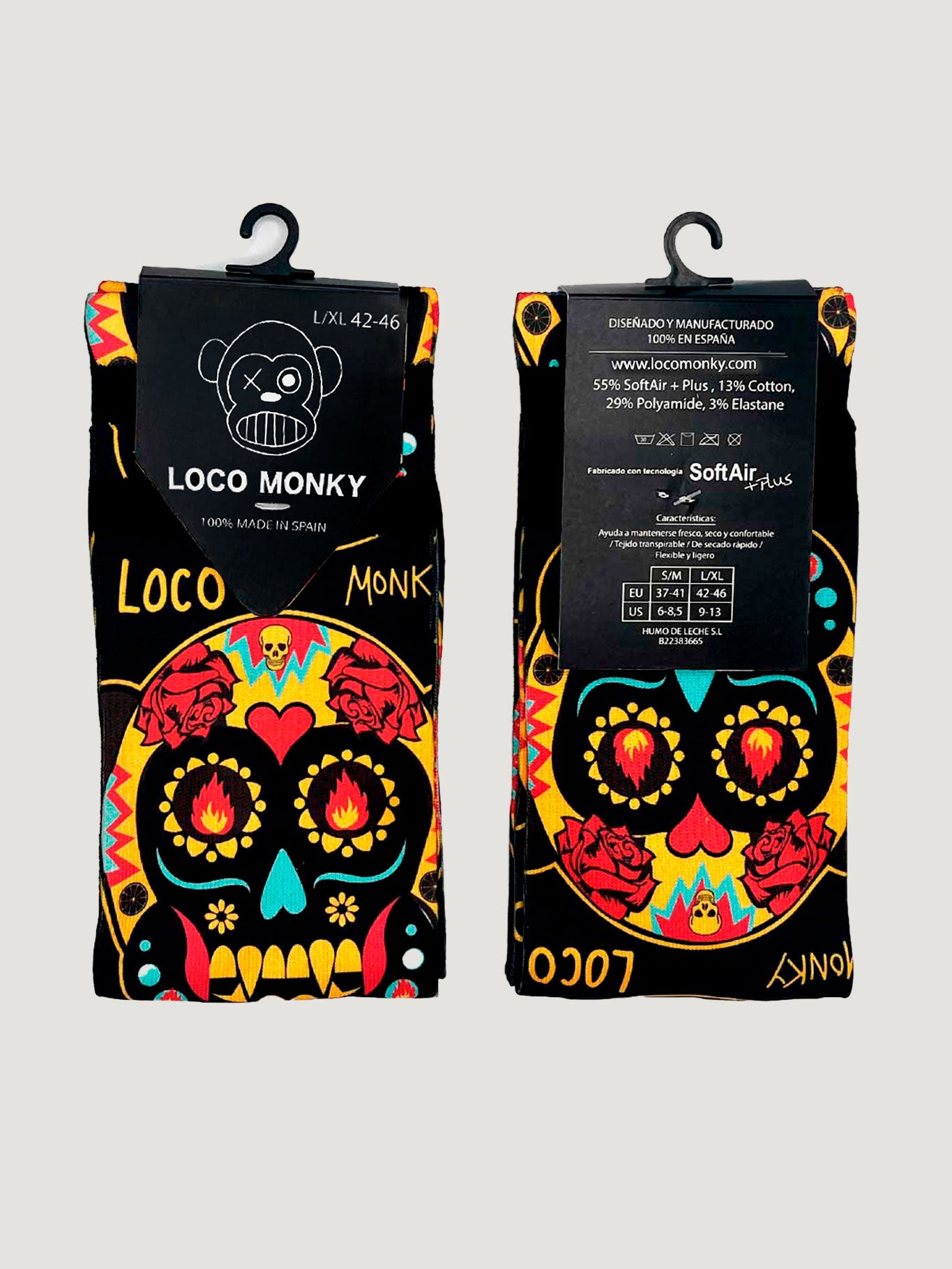 Calcetines originales Unisex LOCO MONKY MEXICO Calcetines LOCO MONKY