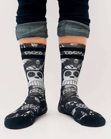 Calcetines Unisex LOCO MONKY COCO LOCO Black - NUM wear