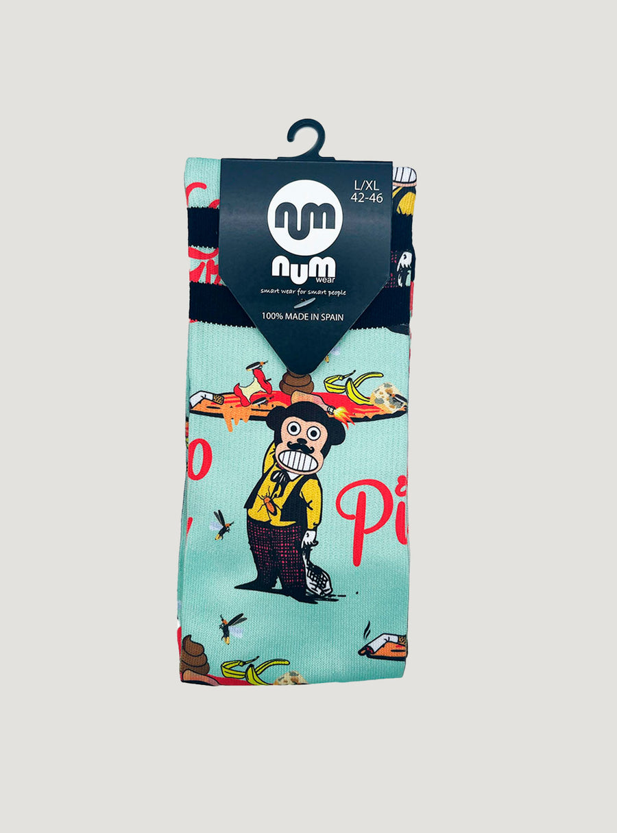 Calcetines originales  unisex LOCO PIZZA Loco Monky