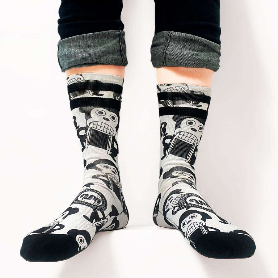 Calcetines originales unisex Loco Monky Logo - NUM wear