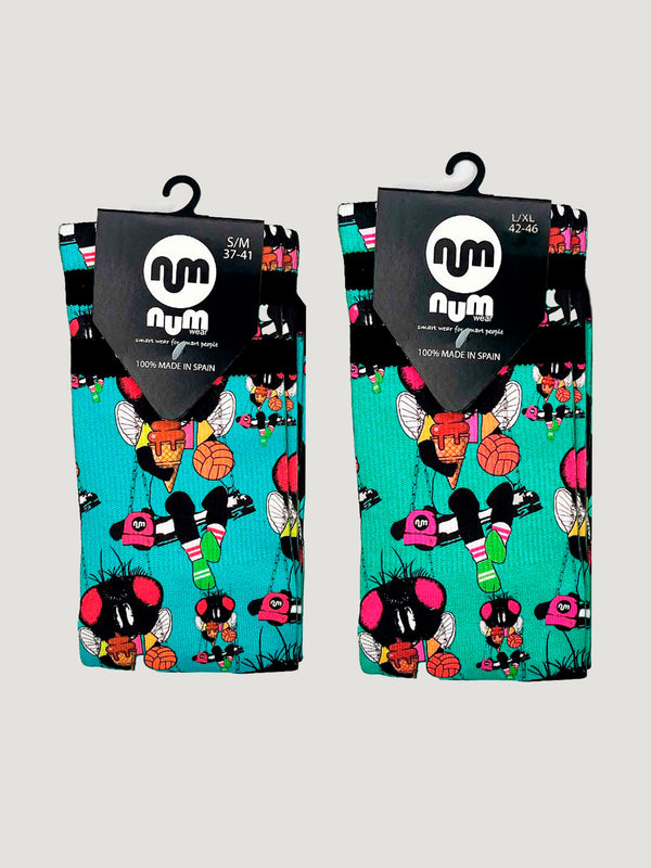 Calcetines Unisex NUM WEAR METAMOSCOSIS by LOCO MONKY