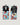 Calcetines Unisex LOCO MONKY RABBIT DRUM Blue Calcetines LOCO MONKY