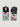 Calcetines Unisex LOCO MONKY RABBIT DRUM Blue Calcetines LOCO MONKY