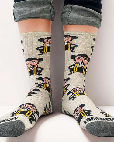 Calcetines Loco Monky Retro Logo - NUM wear