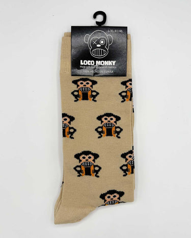Calcetines Monos de Loco Monky Sand Calcetines LOCO MONKY