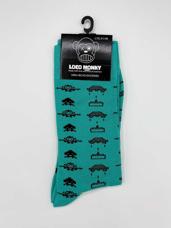 Calcetines Space Monky de Loco Monky Ocean by LOCO MONKY
