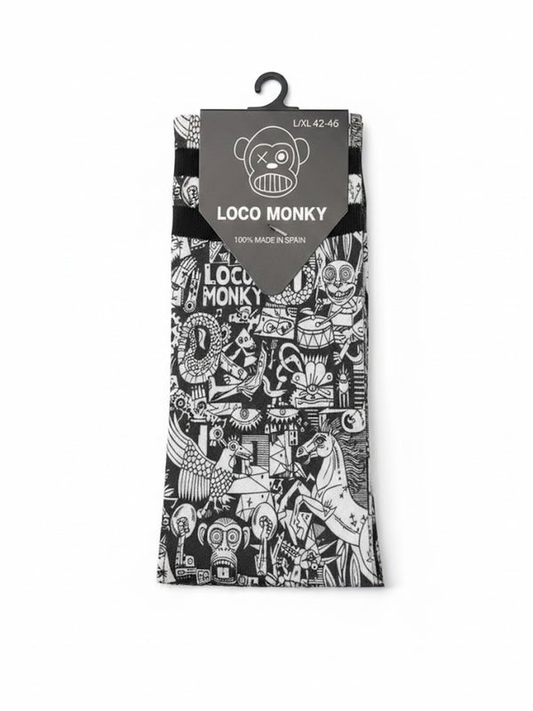 Calcetines unisex de Loco Monky Nonsense by LOCO MONKY
