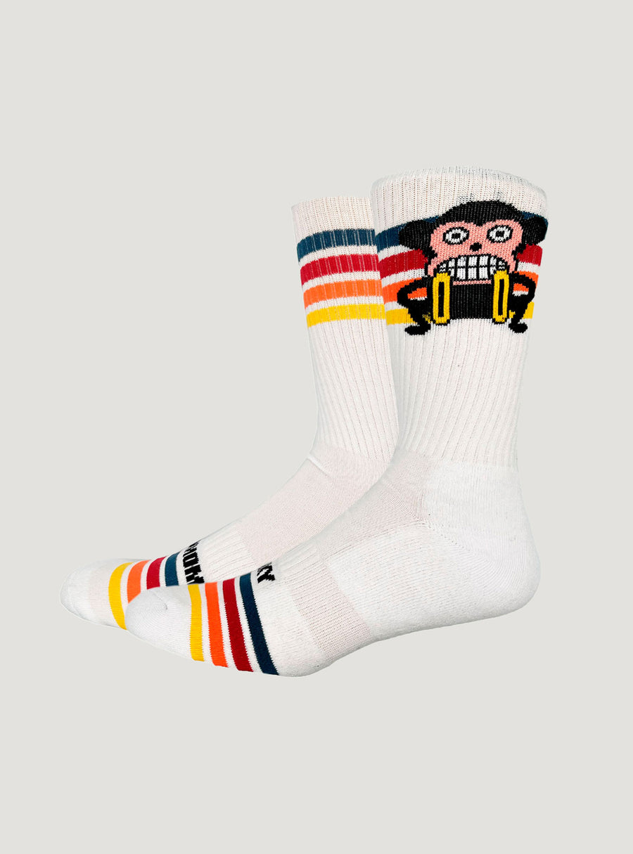 Crazy Monky Regenbogensocken