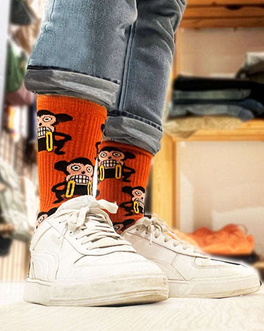 Calcetines Loco Monky Retro Logo - NUM wear