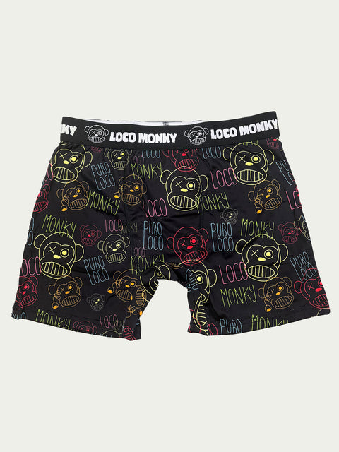 Calzoncillos boxer hombre Face de Loco Monky