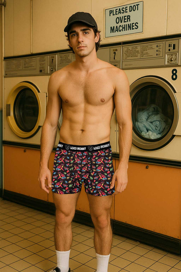 Calzoncillos boxer hombre Happy Toads de Loco Monky by LOCO MONKY