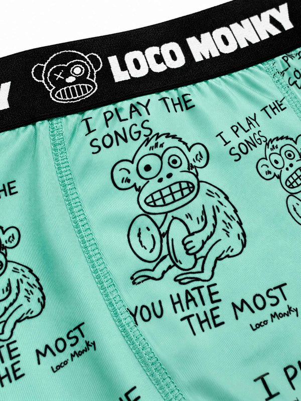 Calzoncillos boxer hombre Songs de Loco Monky