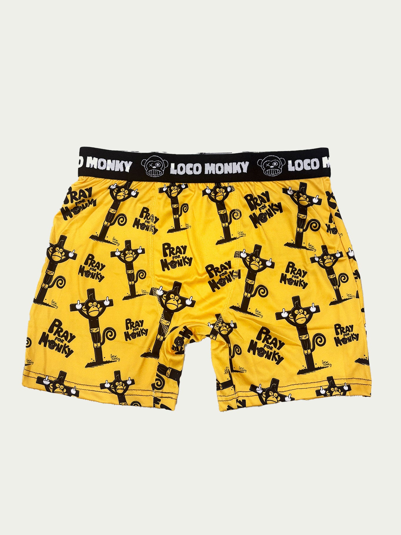 Calzoncillos boxer hombre Pray for Monky de Loco Monky by LOCO MONKY
