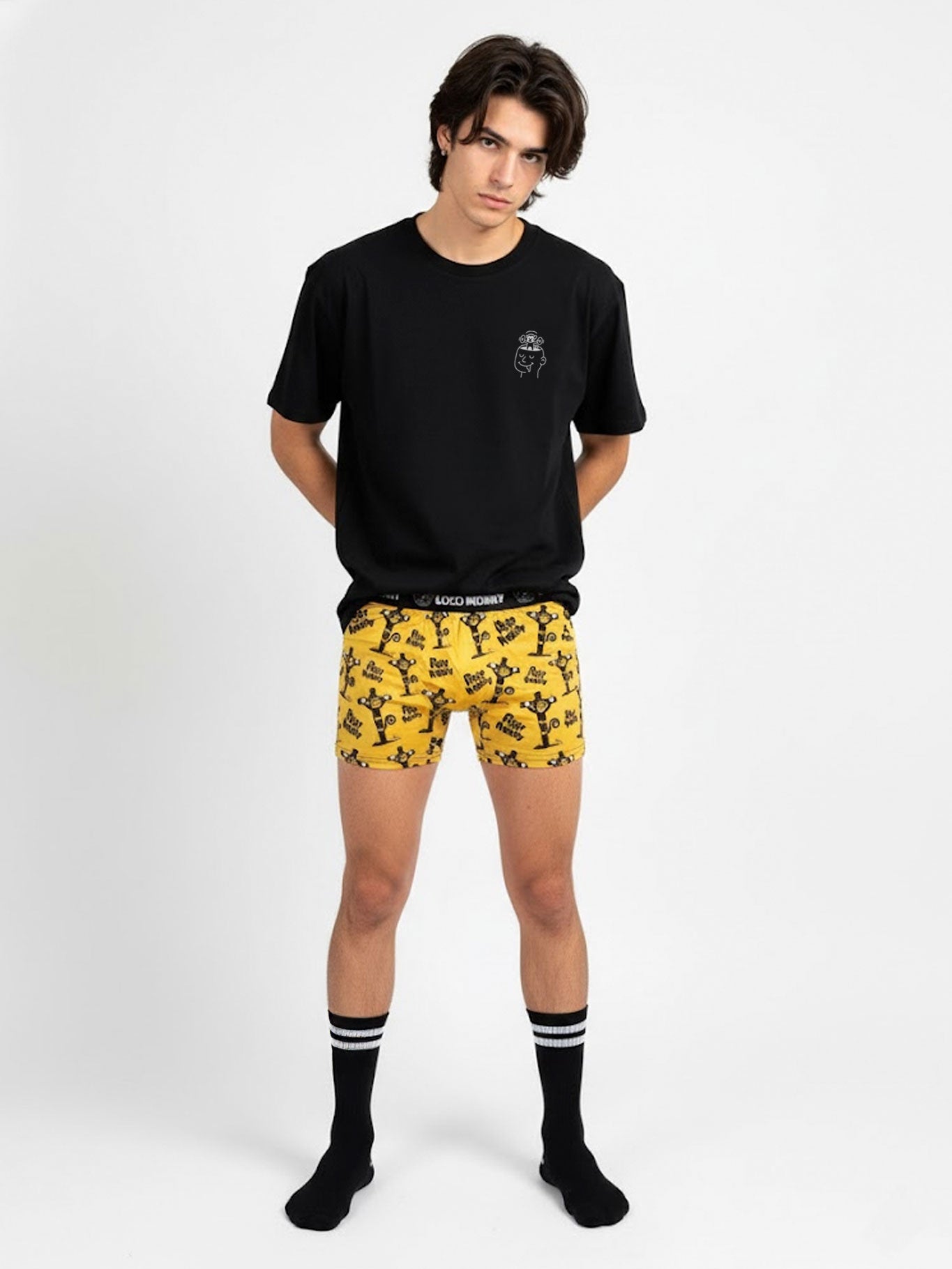 Calzoncillos boxer hombre Pray for Monky de Loco Monky