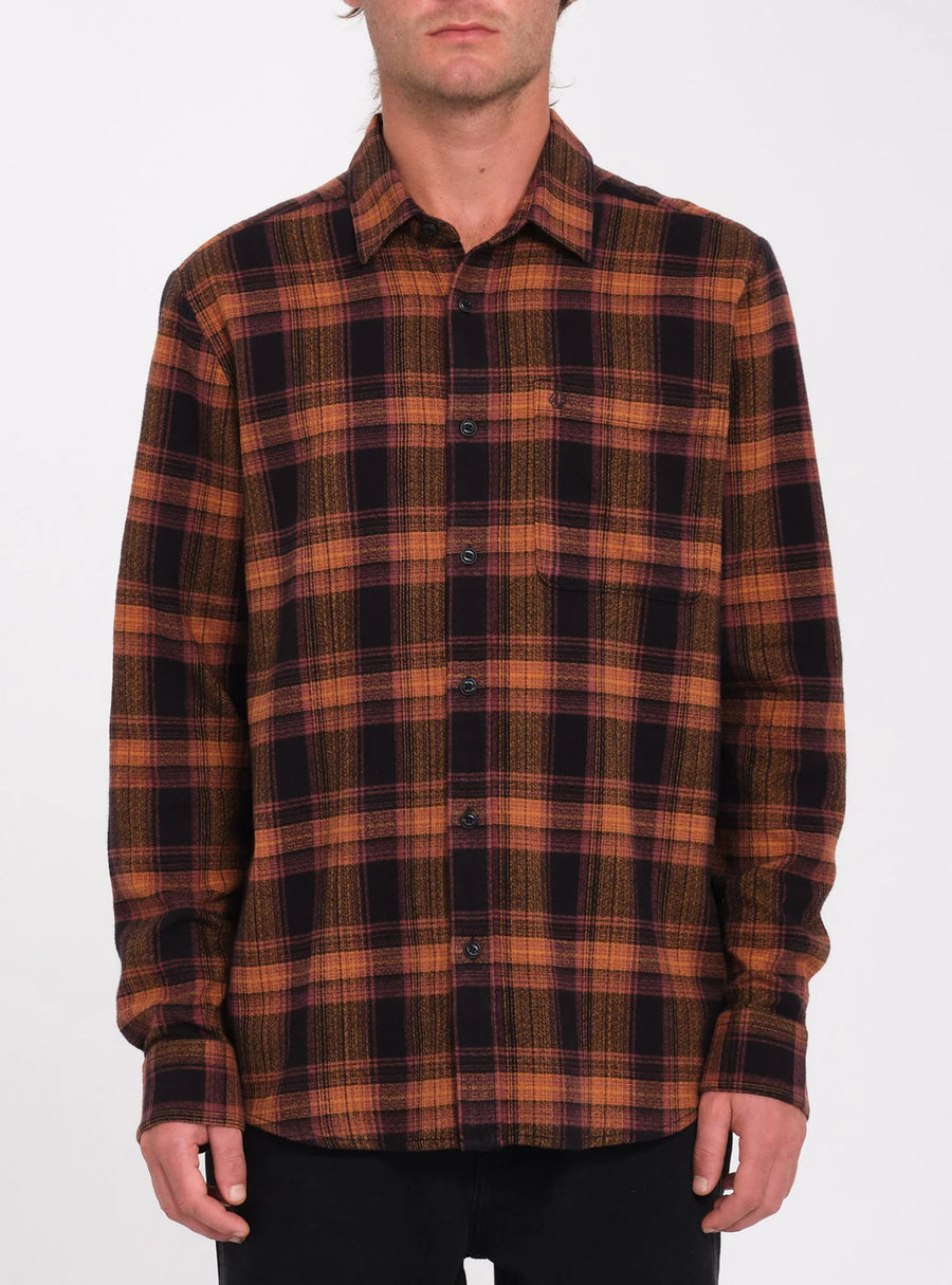 Camisa de cuadros hombre de Volcom Baystone Flannel