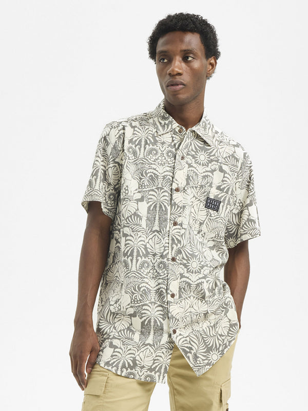 Camisa de manga corta de hombre estampada de Hydroponic Studio by Hydroponic