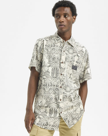 Camisa de manga corta de hombre estampada de Hydroponic Studio by Hydroponic