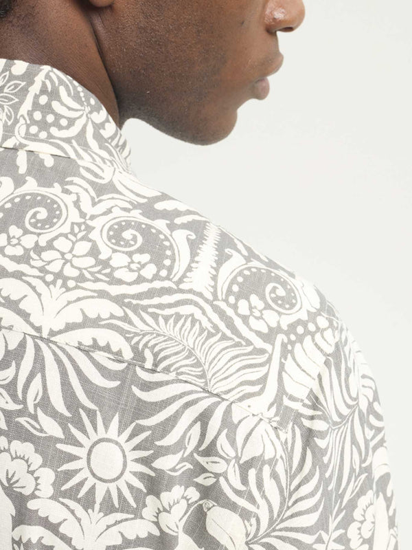 Camisa de manga corta de hombre estampada de Hydroponic Studio by Hydroponic