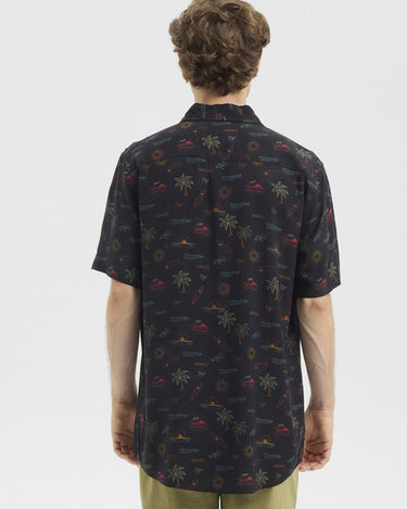 Camisa de manga corta de hombre estampada de Hydroponic Topanga by Hydroponic