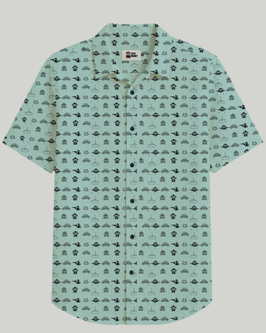 Camisa manga corta Space Monky de Loco Monky camisas manga corta hombre LOCO MONKY