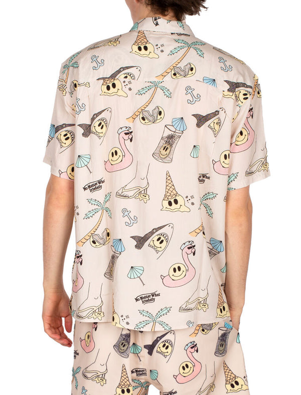 Camisa estampado divertido Resort de Iriedaily by iriedaily