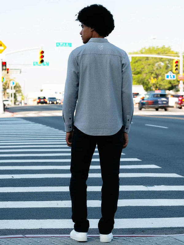 Camisa franela de hombre Chop de Loco Monky Ash by LOCO MONKY