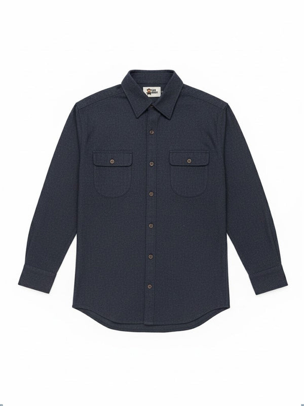 Camisa franela de hombre Chop de Loco Monky Navy by LOCO MONKY