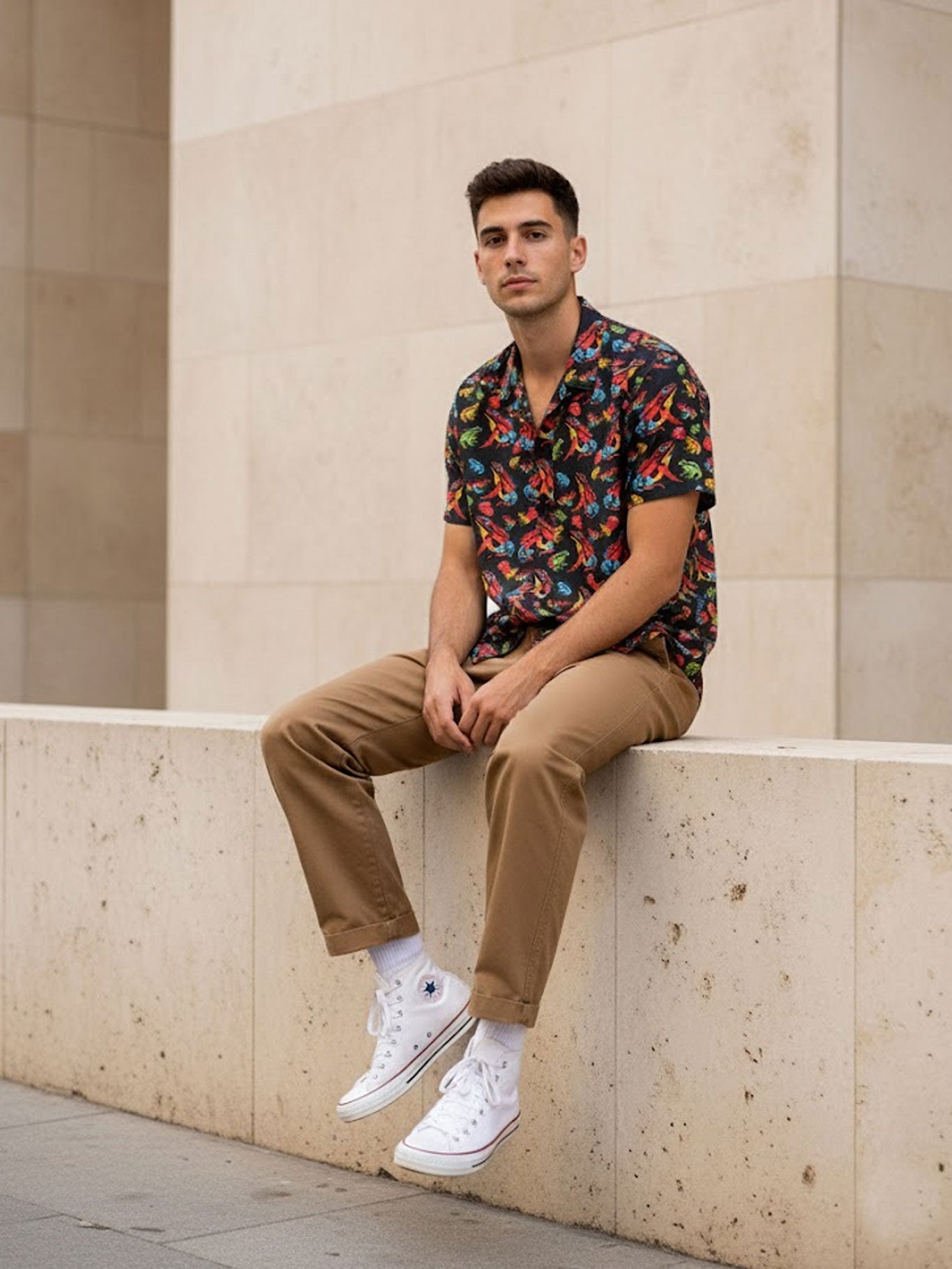 Camisa manga corta Happy Toads de Loco Monky