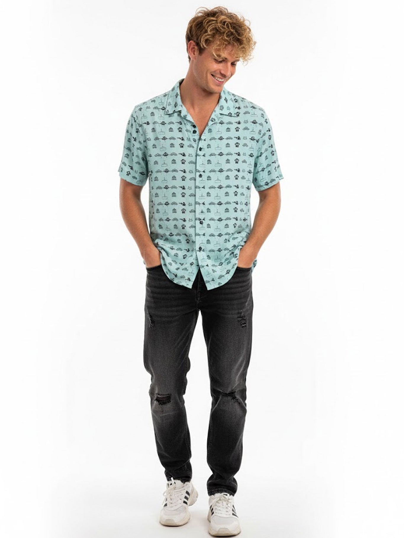 Camisa manga corta Space Monky de Loco Monky