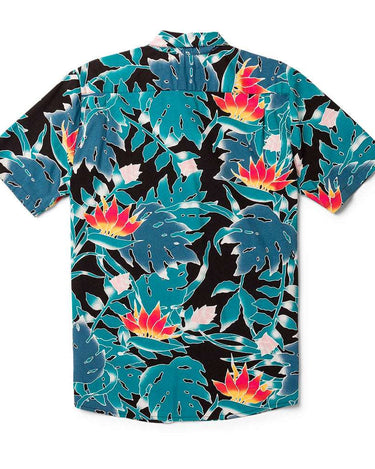 Camisa de flores para hombre Volcom LEAF PIT FLORAL SS - NUM wear