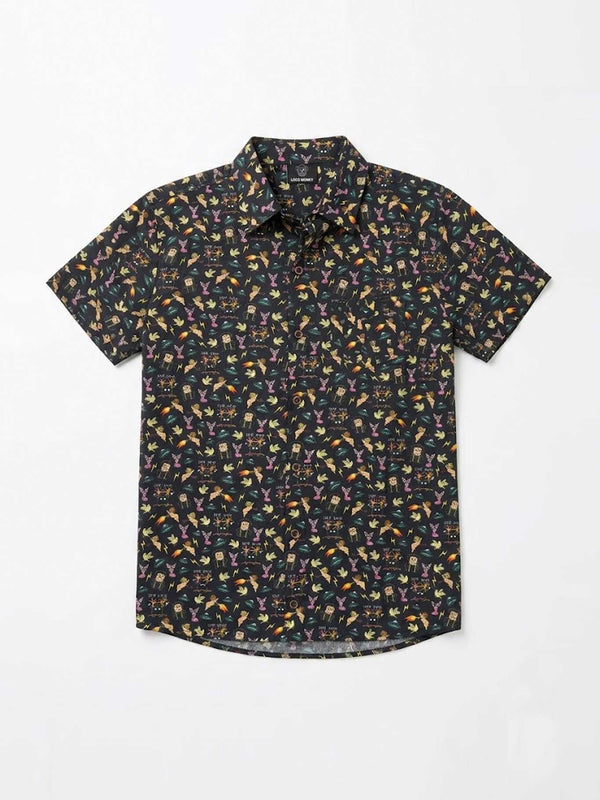 Camisa Hombre LOCO MONKY Puro Loco Black by LOCO MONKY
