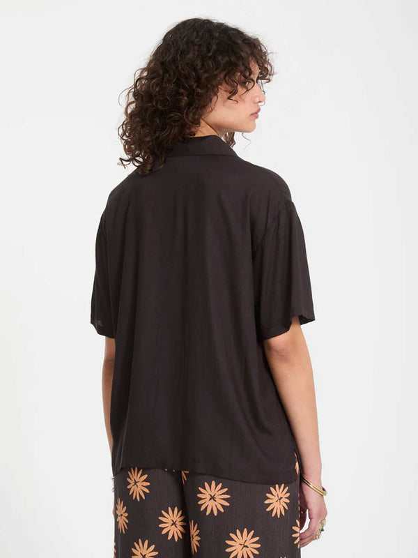 Camisa de Mujer Volcom Midnite Ramble Vintage Black by VOLCOM